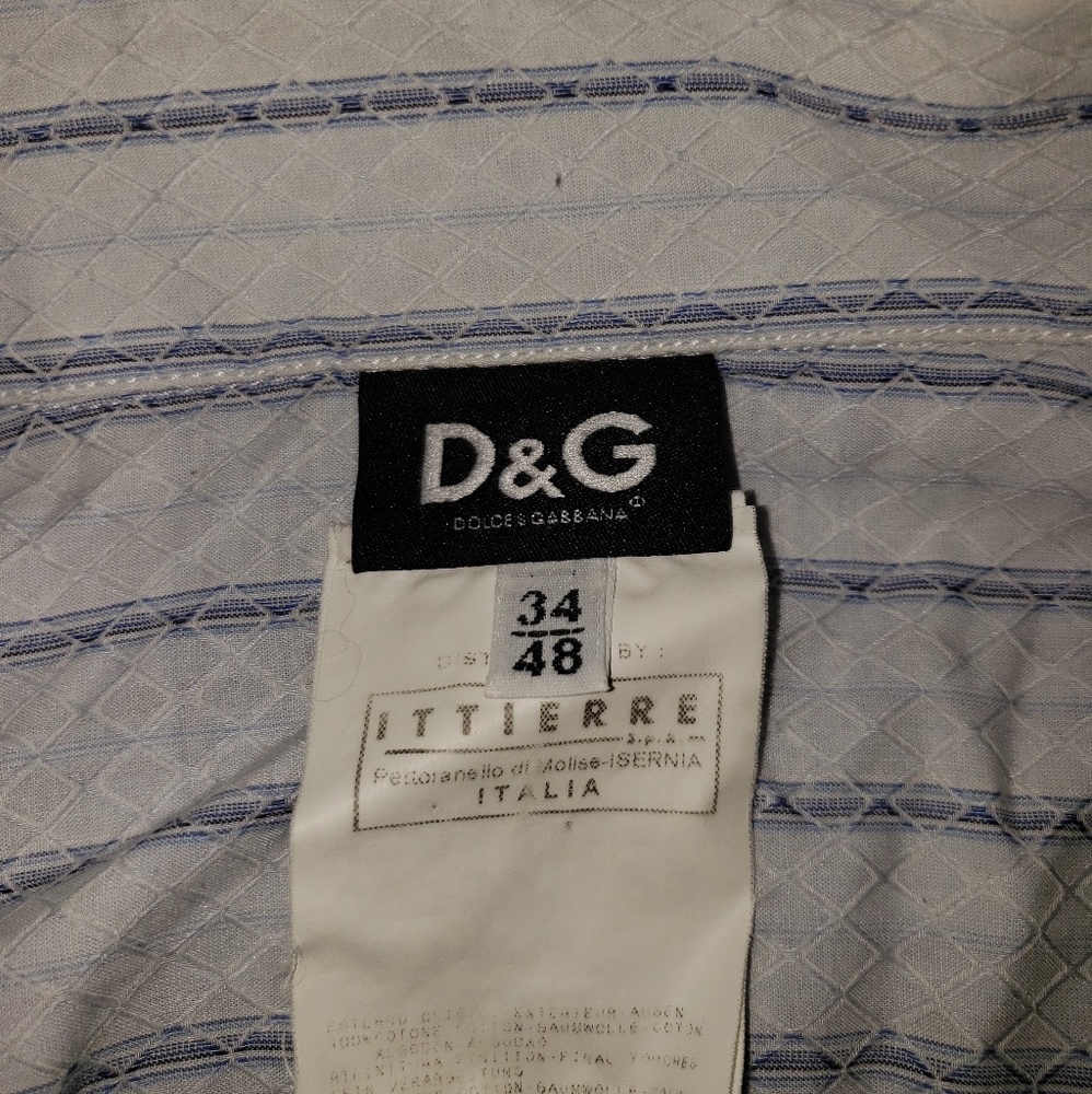 Dolce and Gabbana long sleeve shirt used for men
